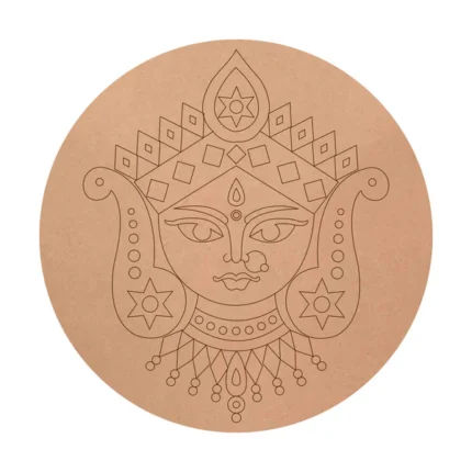Pre Marked MDF Durga Mata (code -18)
