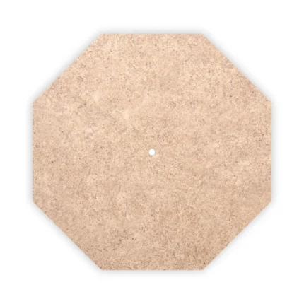 MDF Octagon Clock Base
